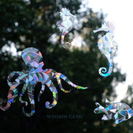 Ocean Creatures Window Gems