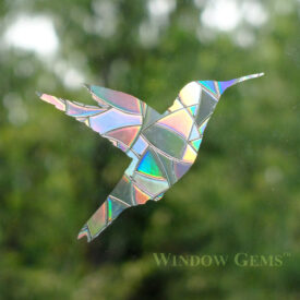 Hummingbird Window Gems