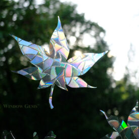 Mixed Leaves Window Gems