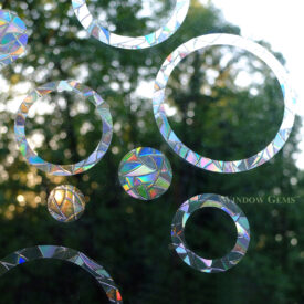 Rings and Circles Window Gems