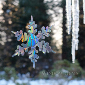 Snowflake Window Gems