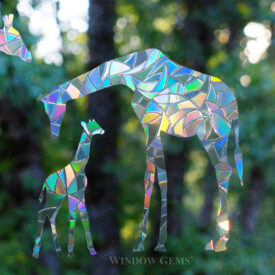 Giraffe Window Gems