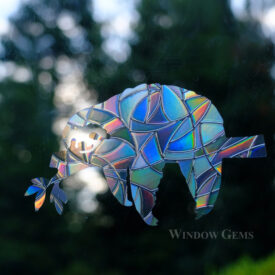 Sloth Window Gems